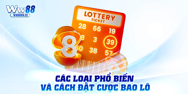Các loại bao lô phổ biến và cách đặt cược trên WW88